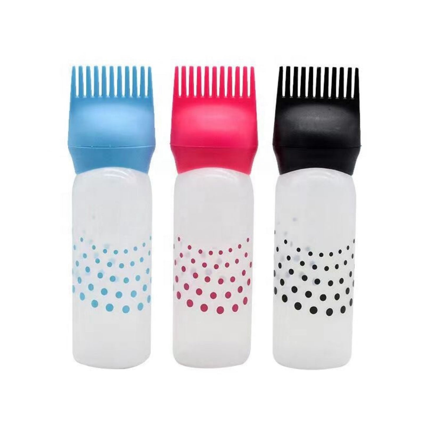 Hair Oil Applicator Bottle β Precision Comb Top