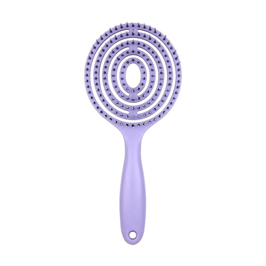 Spiral Flex Hair Detangler – Lilac